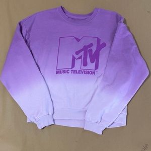 Junior’s Mtv Logo Sweater